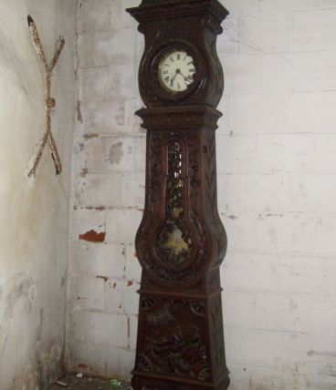 pendule  comtoise en etat de marche