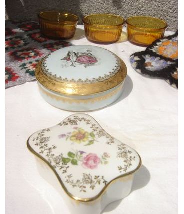 Boite Bijoux VINTAGE Limoges FRANCE
