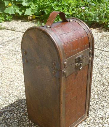 porte  bouteille  ancien  en  bois