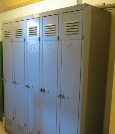 Vestiaire métallique industriel 5 portes Atal
