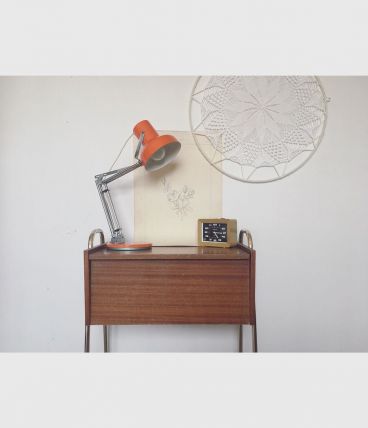 Lampe articulée orange 