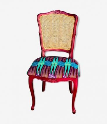 Chaise wax style Régence