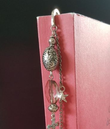 Marque-page "Ange et Croix"