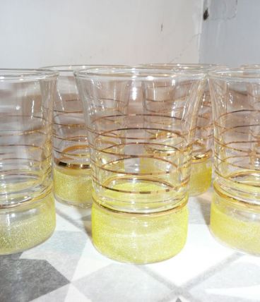 Verres givrés / granités 