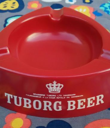 cendrier publicitaire Tuborg Beer