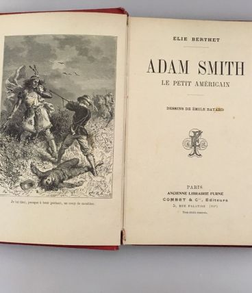 Adam Smith Le Petit Américain - Emile Berthet - cc 1890