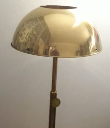grande lampe champignon laiton de allemand Florian Schulz, 1