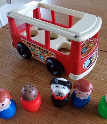 School Bus Fisher Price 1969
