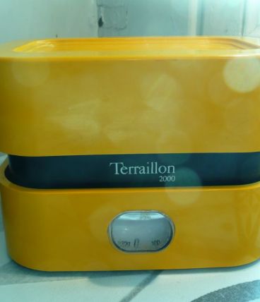 Balance Terraillon 2000 ,jaune moutarde