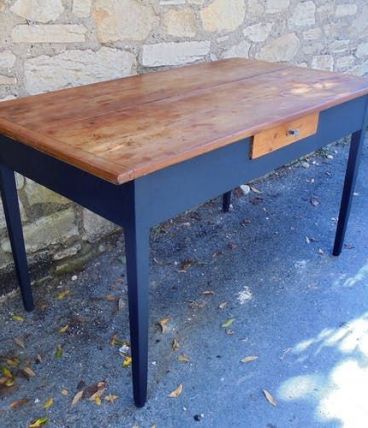 Table de ferme vintage 