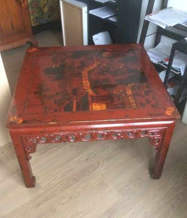 Table basse mongole