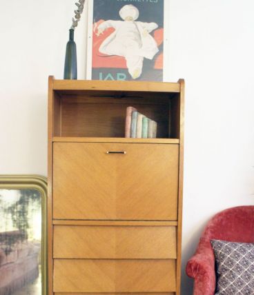 Secrétaire vintage style scandinave des années 60