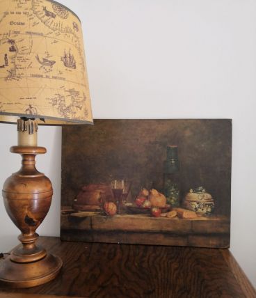 Tableau copie Chardin Le bocal d'olive