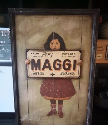Panneau publicitaire Maggi