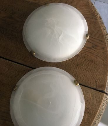 suspensions  en verre poli