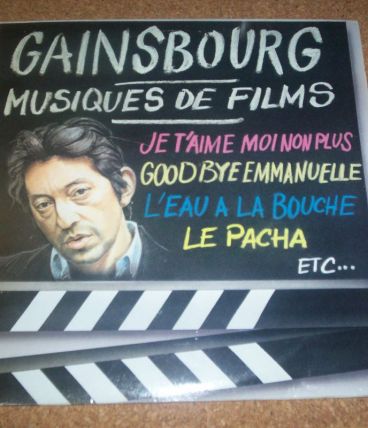 disque 33 tours 11 titres musiques de films serge gainsbourg
