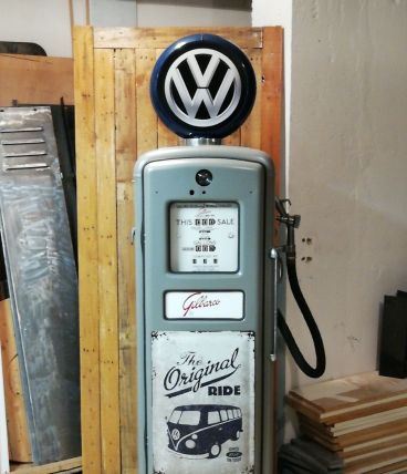 Pompe à essence vintage gilbarco