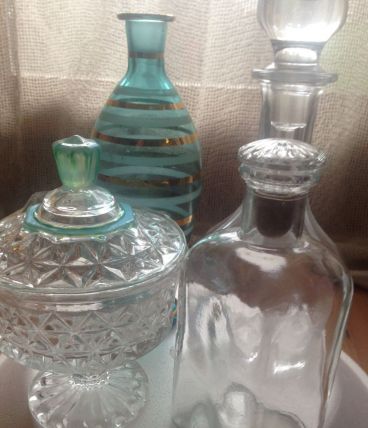 3 flacons - carafes-