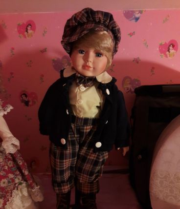 Poupée en Porcelaine The Leonardo Collection 45cm TRÈS RARE