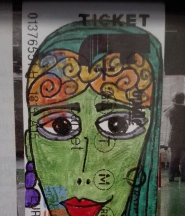 Portrait Ticket  #22