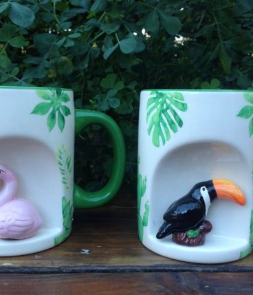 Mug animal  tropical