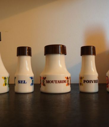 Lot condiments MOBIL 