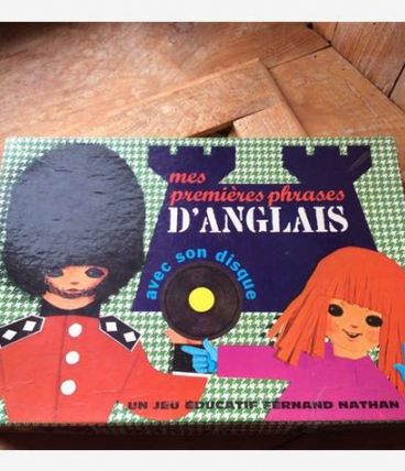 Jeu Fernand Nathan " mes premières phrases d'anglais"