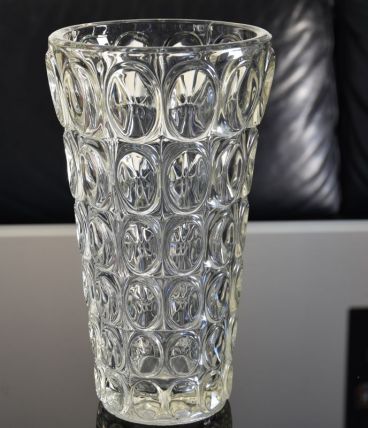 Très grand vase en verre