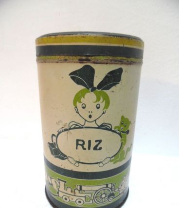 boite vintage elesca petit déjeuner lacté