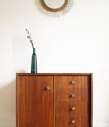 Mini commode enfilade vintage des années 60