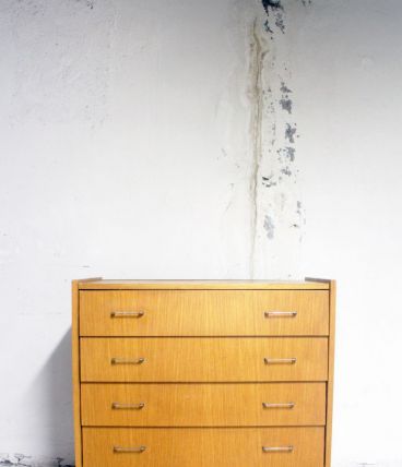 Commode scandinave vintage pieds compas 60's