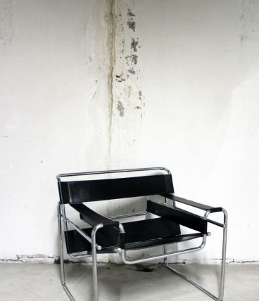 Fauteuil Wassily B3 de Marcel Breuer Edition 70's