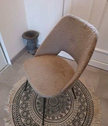 Chaise Pelfran cocktail taupe