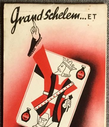 Publicité  VIANDOX  bridge 1951