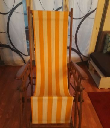 chaise -transat de paquebot