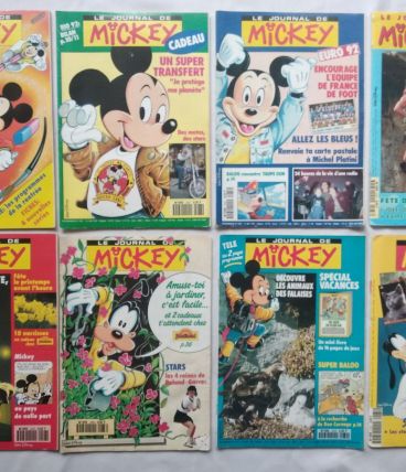 21 journaux de Mickey années 92 à 94