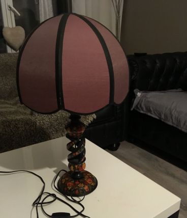 Lampe 1950  chinoise 