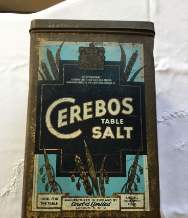 Grande boîte vintage en métal