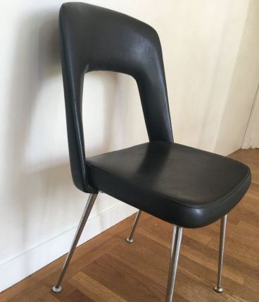 Chaise vintage noire