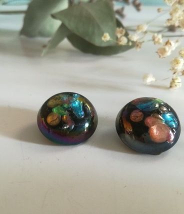 Boucle d'oreille Les Emaux