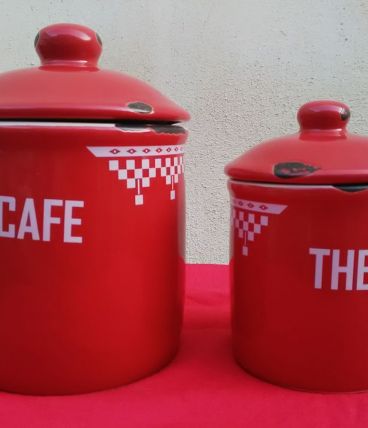 Jolis pots en céramique émaillée - Comptoir de famille