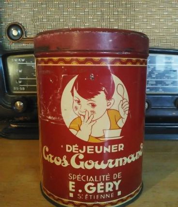 Boite tôle lithographiée (cacao)