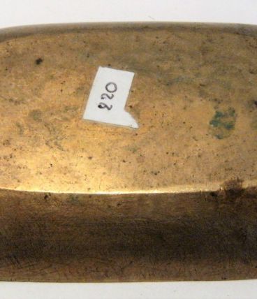 vide poche ,ramasse monnaie bronze épis de blé art nouveau