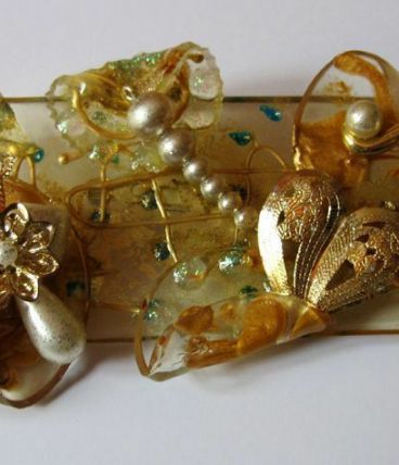 Broche - création artisanale JPM´CREATIONS