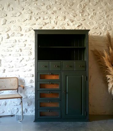 commode buffet parisien armoire enfilade vintage