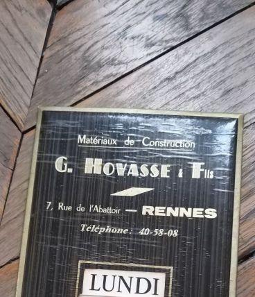 Calendrier perpétuel vintage
