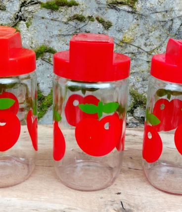 Lot de 3 pots Henkel année 70