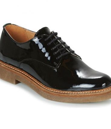 chaussures derbys mocassins noires