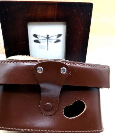 Etui cuir vintage FEX pour appareil photo