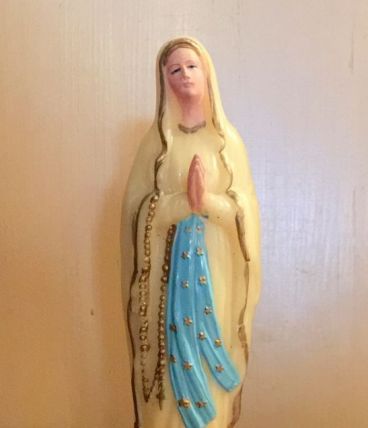 statuette vierge marie 